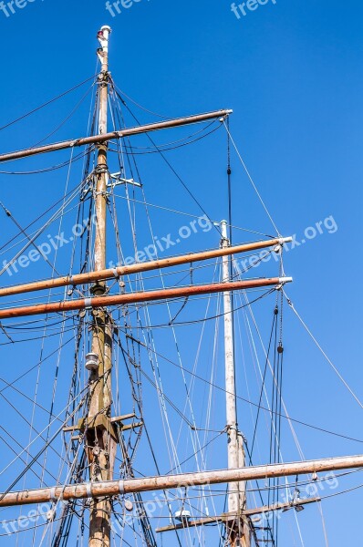 Sailing Vessel Mast Sailing Boat Boat Masts