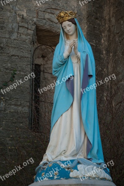 Virgin Religion Statue Virgin Mary Sainte