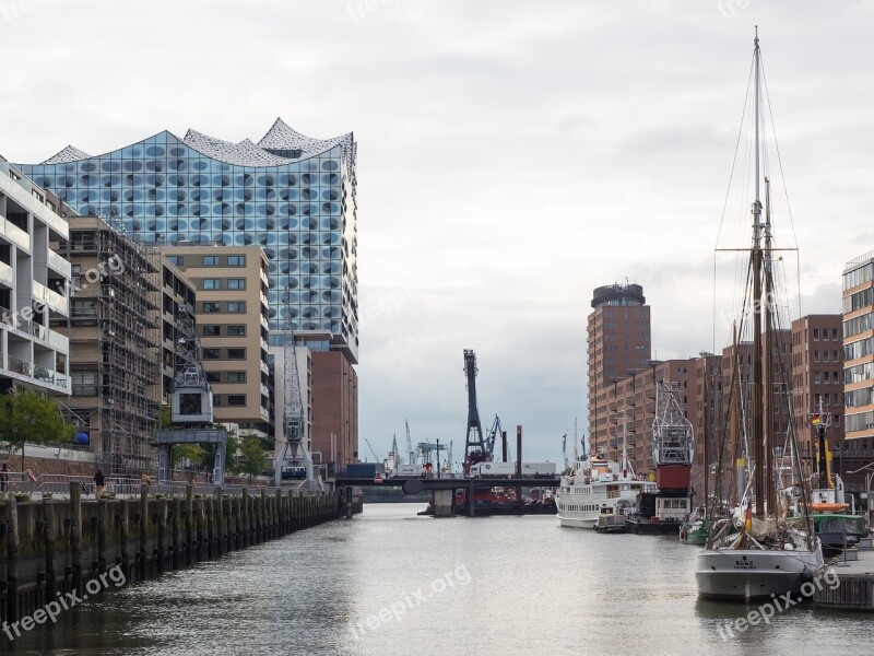 Elbe Philharmonic Hall Hamburg Port Elbe Germany