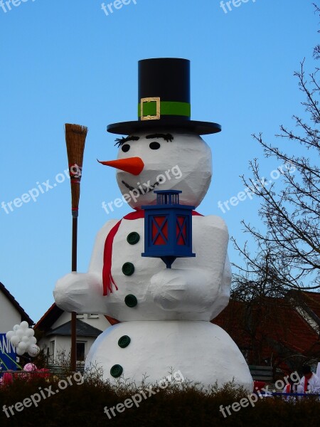 Carnival Move Snowman Motivational Dare Motif