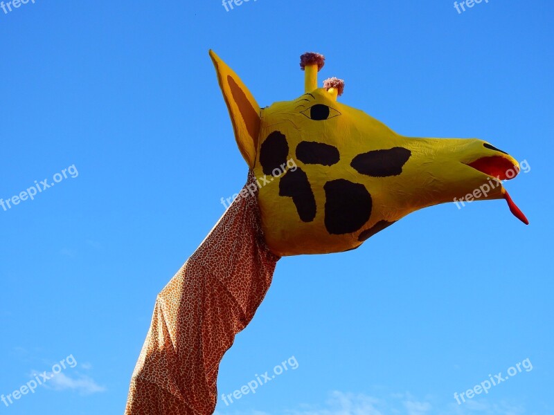 Carnival Move Giraffe Motivational Dare Motif