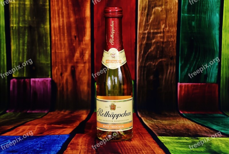 Rotkäppchen Champagne Drink Valentine's Day Bottle