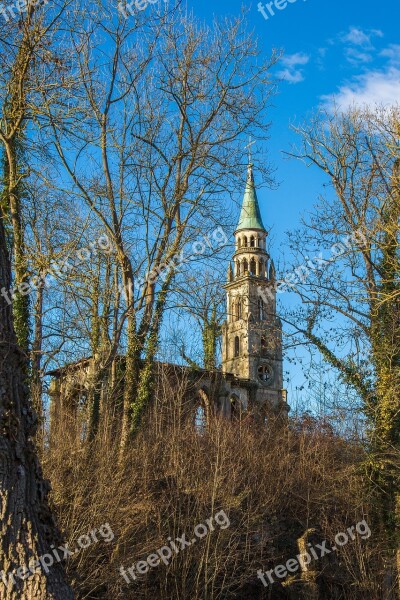 Monrepos Ludwigsburg Germany Lake Ruin Park