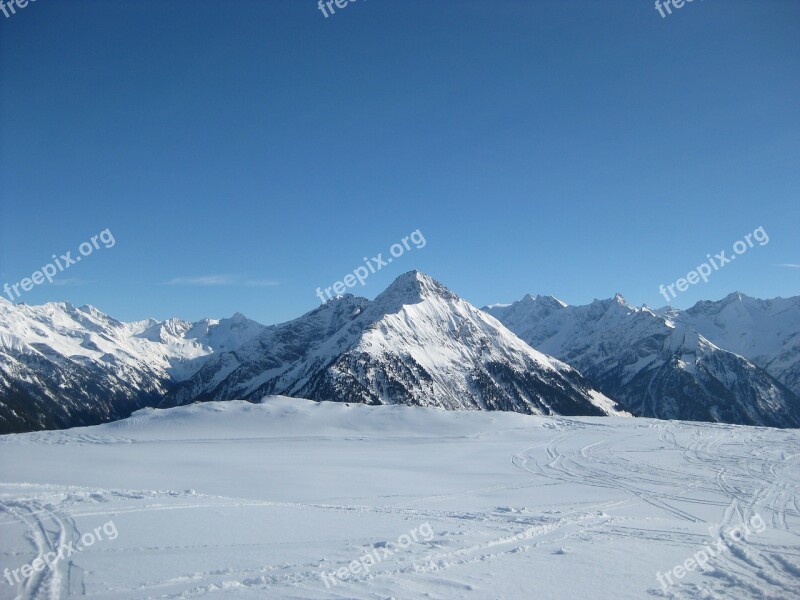 Alps Snow Ski Mayrhofen Zillertal