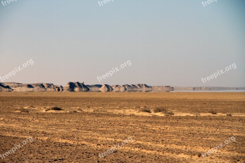 Desert Tunisia Nature Landscape Sand