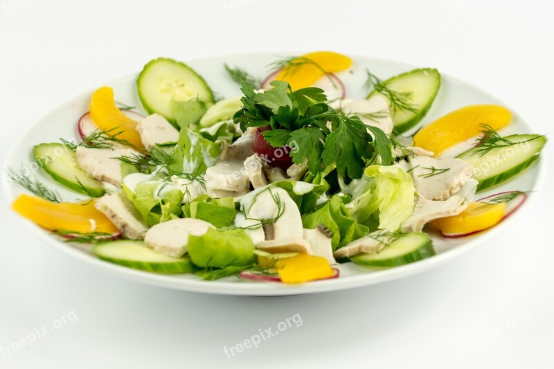 Food Green Salad Vegetable Healthy