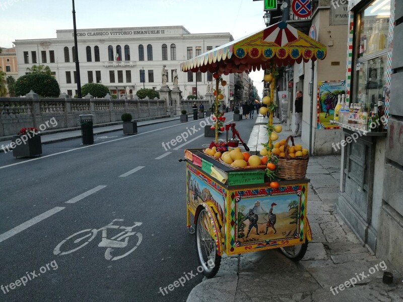 Palermo Citrus Fruits Stall Free Photos