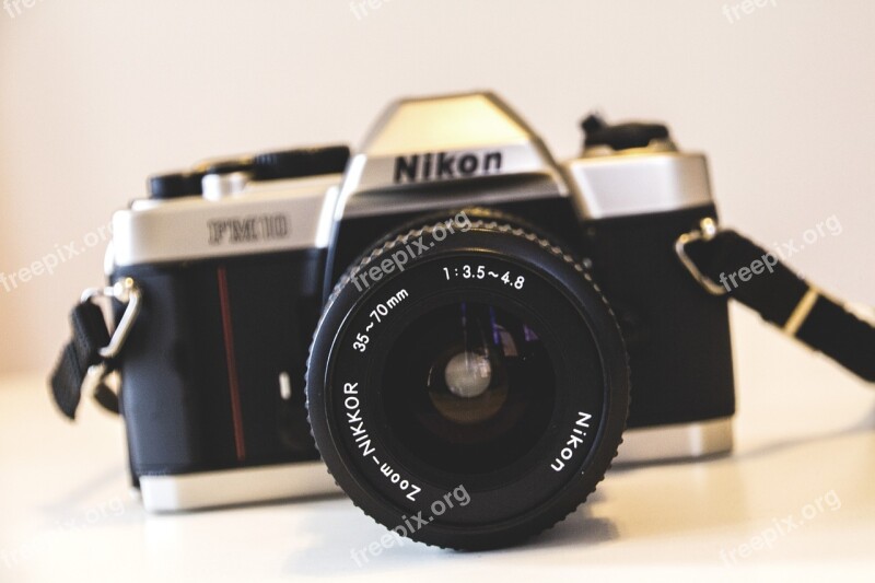 Nikon Camera Photography Film Equipment