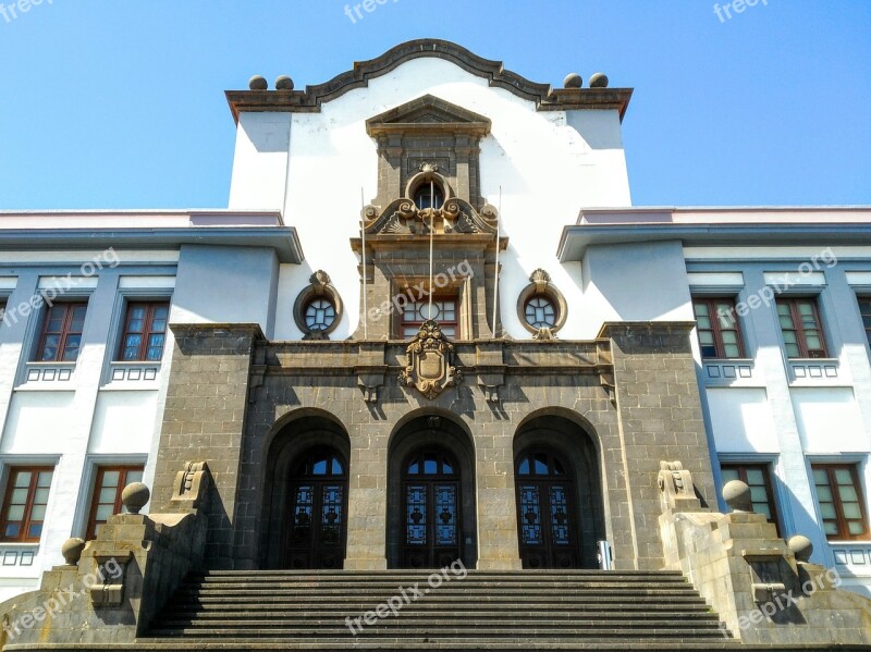 University The Lagoon Building Architecture Tenerife