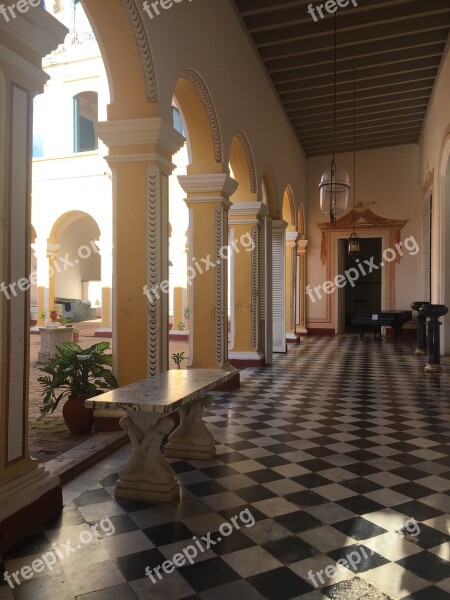 Trinidad Old Palace Cuban Style Colonial Old House In Cuba Free Photos