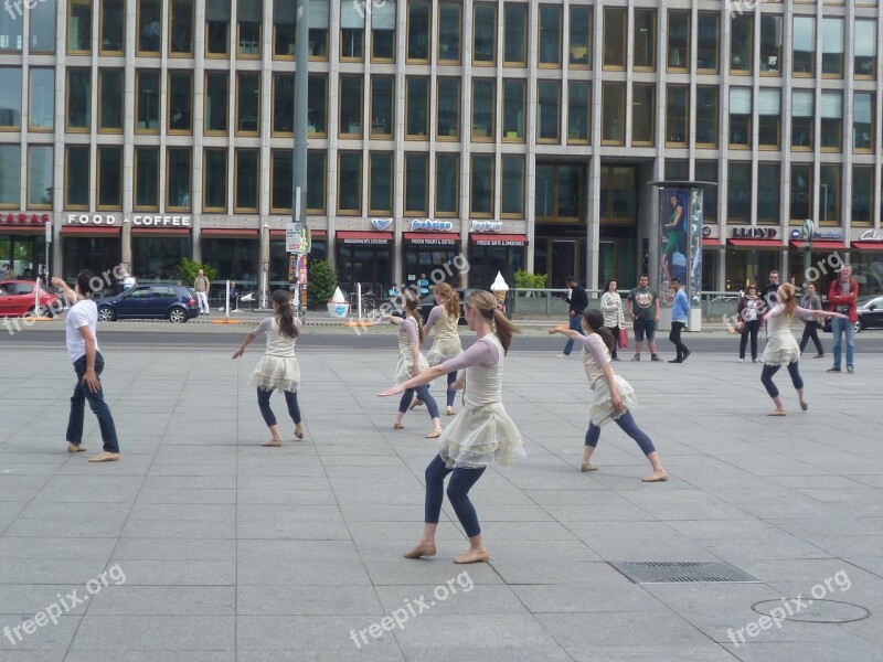 Dancers Potsdam Place Ballet Tai Chi Free Photos