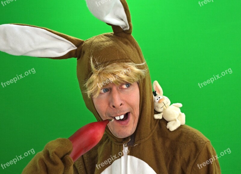 Chroma Key Greenbox Easter Easter Bunny Hare