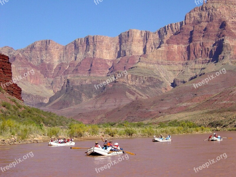 Rafting Colorado River White Water Adventure Outdoors