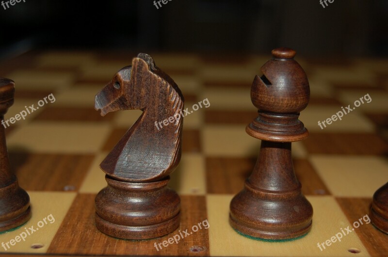 Chess Chessboard Chessmen Free Photos