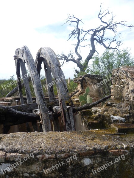 Estate Ruins Mexico Rustic Free Photos