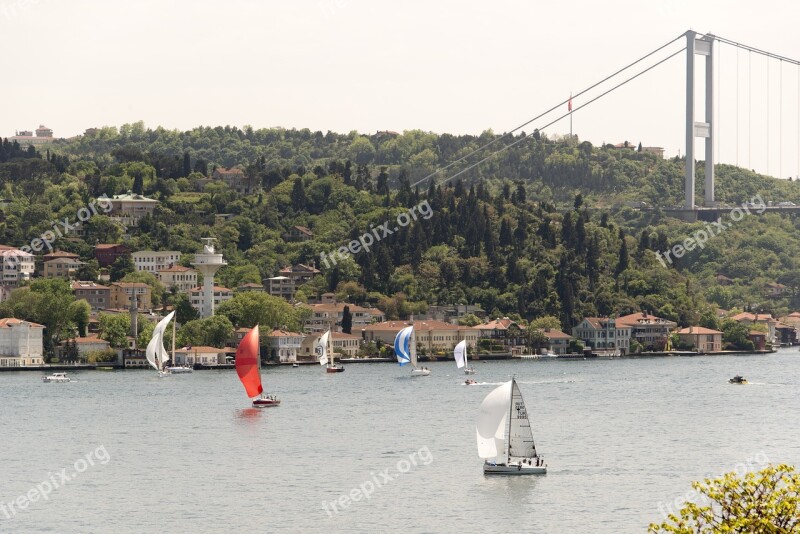 Sailing Yacht Boat Ship Istanbul