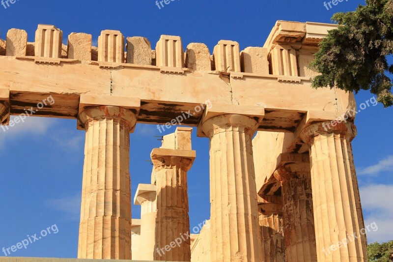 Parthenon Athens Acropolis Greece Ancient