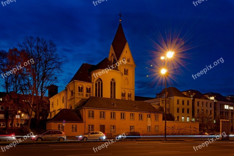 Lyskirche Cologne Rhine River Romanesque Church Kölner Building