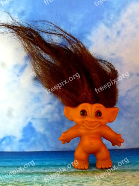 Troll Seaside Clouds Toy Cute