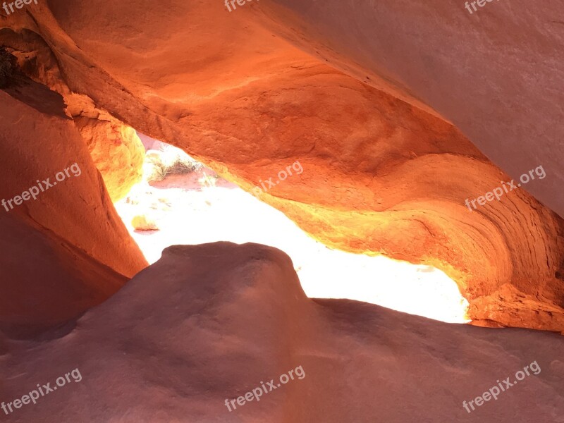 Red Rock Sandstone Nature Free Photos