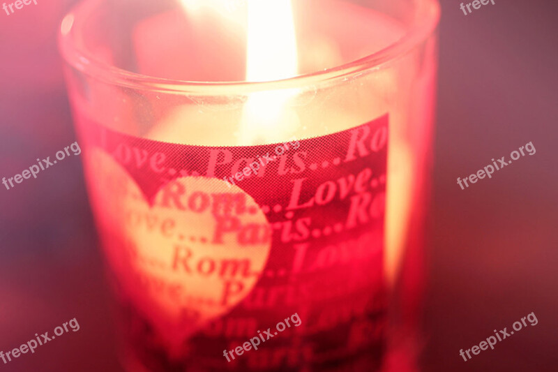 Candle Red Light Candlelight Decoration