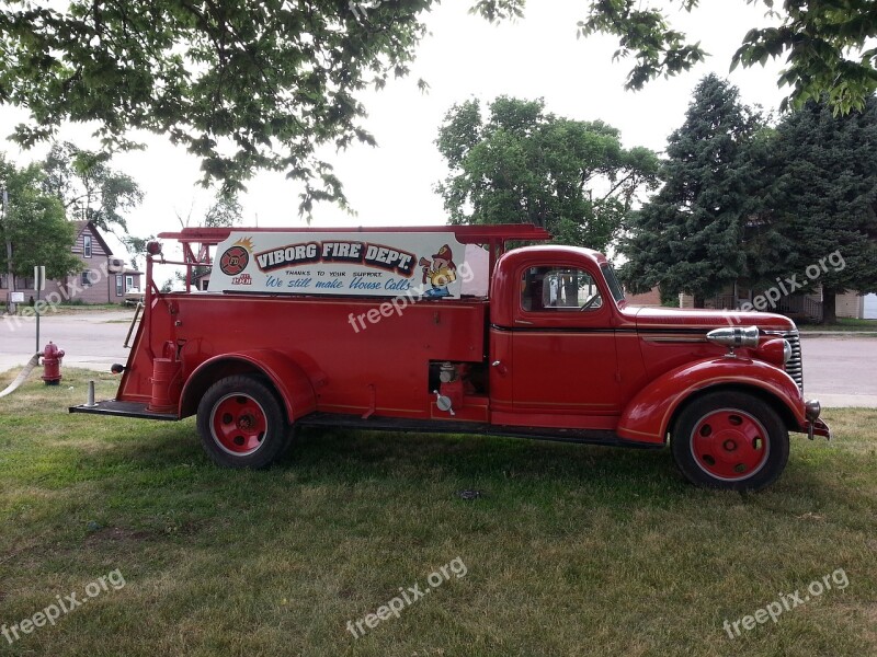 Fire Department Fire Truck Viborg Free Photos