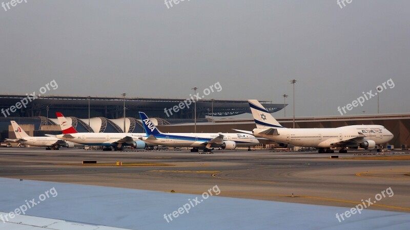 Airport Boeing Bangkok Airliner Air Transport