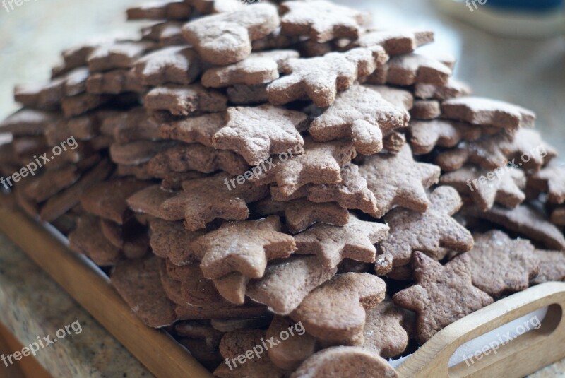 Gingerbread Burning Christmas Cookies Decorating