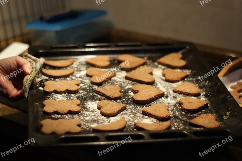 Pastries Gingerbread Cakes Spicy Burning