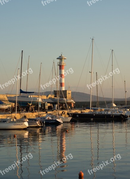 Lighthouse Port Burgas Beacon Burgas Bulgaria