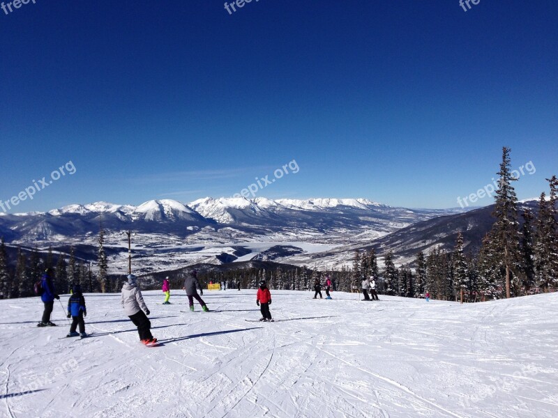 Ski Colorado Slopes Free Photos