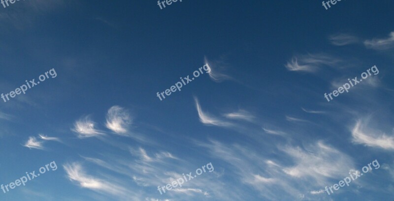 Clouds Sky Blue Blue Sky Blue Sky Clouds