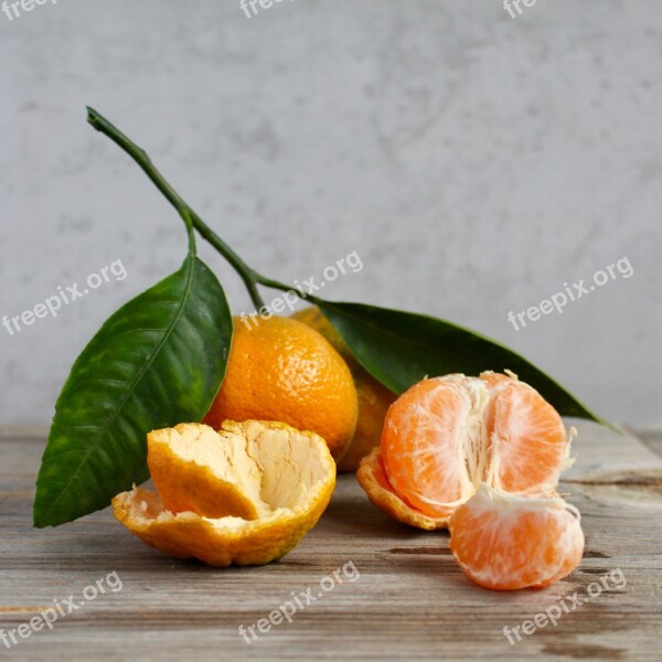 Tangerine Citrus Ripe Mandarin Fresh