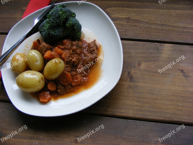 Casserole Food Broccoli Rustic Meal