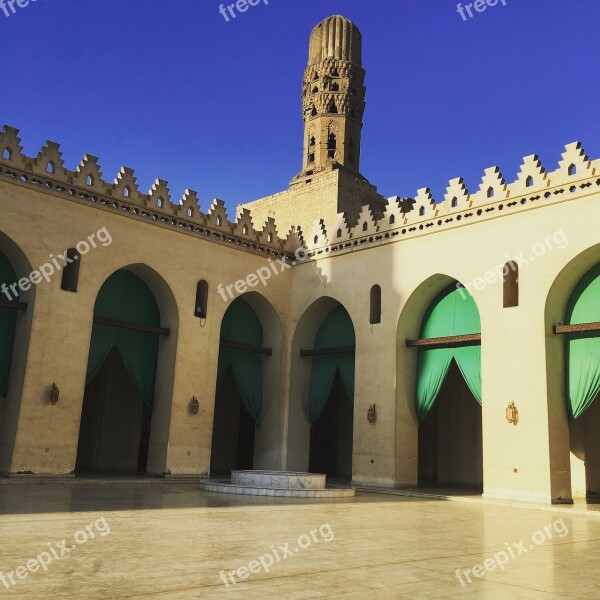 Cairo Azhar Mosque Place Of Power Free Photos