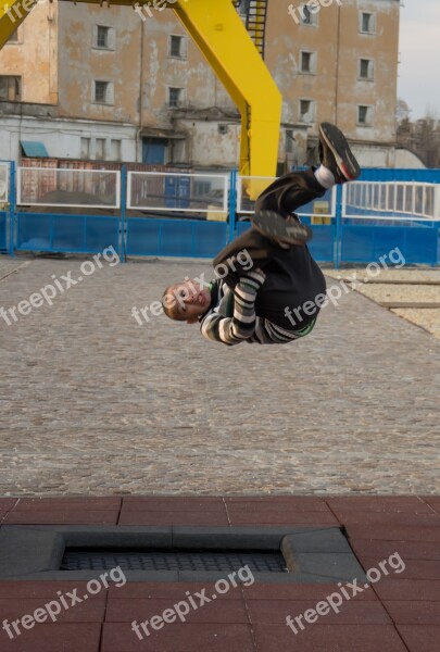 Urban Jumps Kids Young City