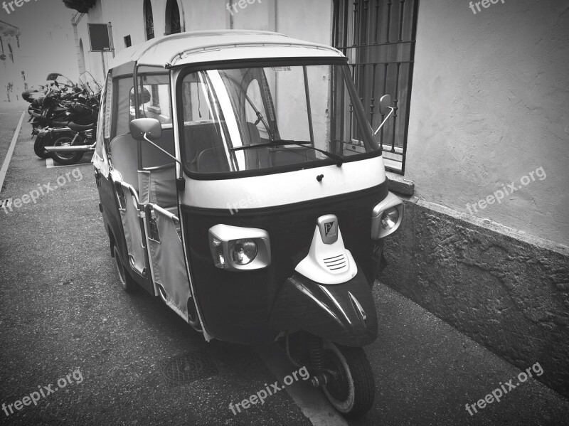 Piaggio Kleinstlastwagen Retro Alley Free Photos