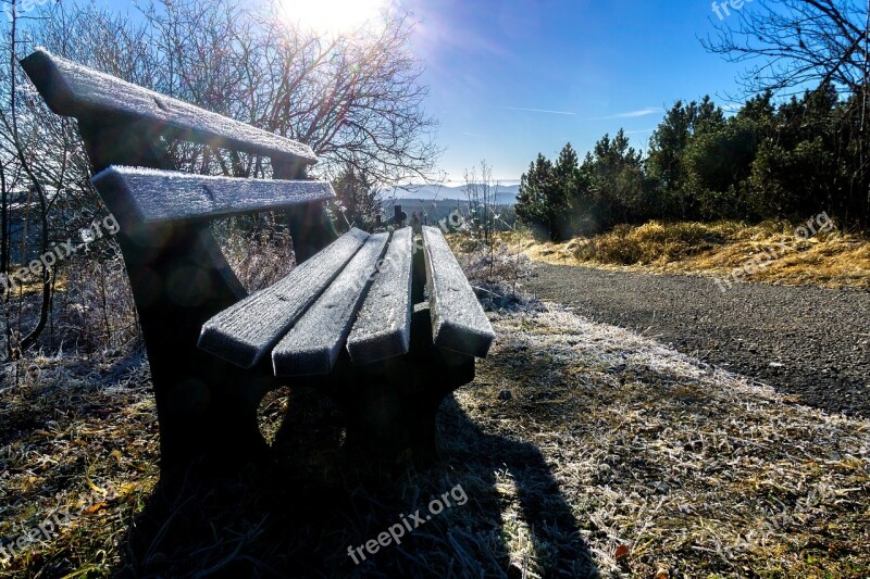 Winter Season Frozen Nature Landscape