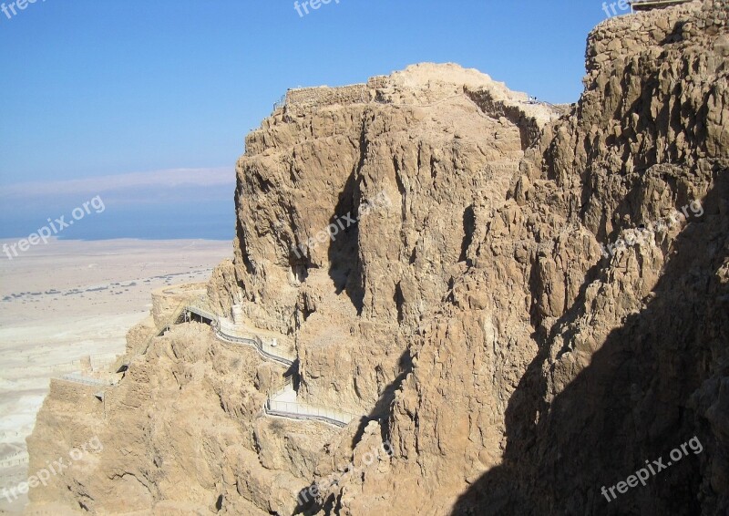 Masada Israel Desert Archeology Jewish