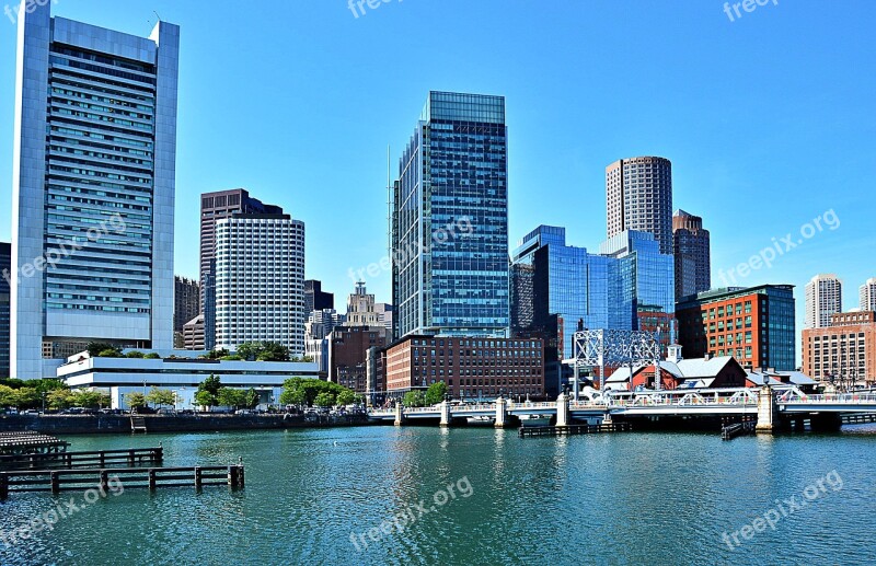 Boston Usa Vacations City Free Photos