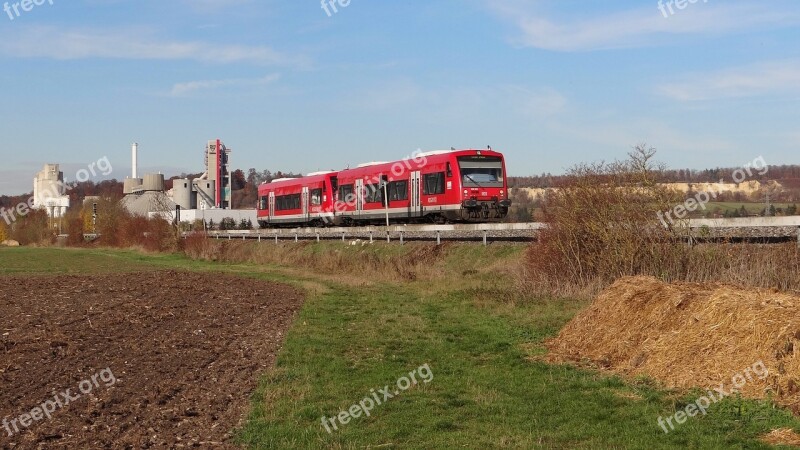 Mergelstetten Vt 650 Brenz Railway Kbs 757 Railway