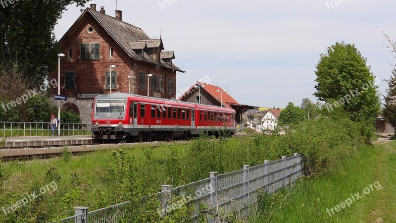 Niederstotzingen Vt 628 Units Railway Station Brenz Railway Kbs 757