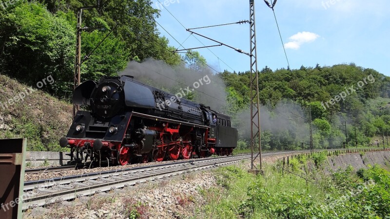 Br 01 Steam Locomotive Geislingen-climb Fils Valley Railway Kbs 750