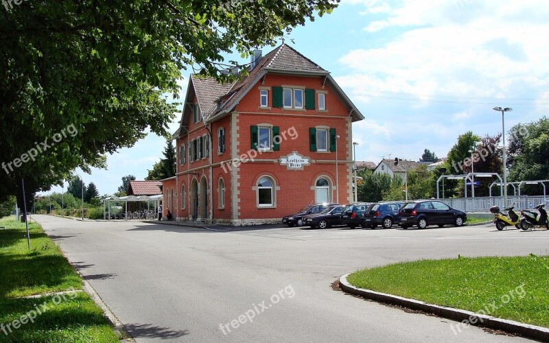 Sontheim Railway Station Brenz Railway Kbs 757 Railway