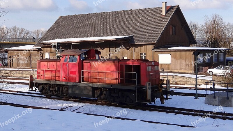 Br 294 Goods Shed Giengen Brenz Railway Kbs 757