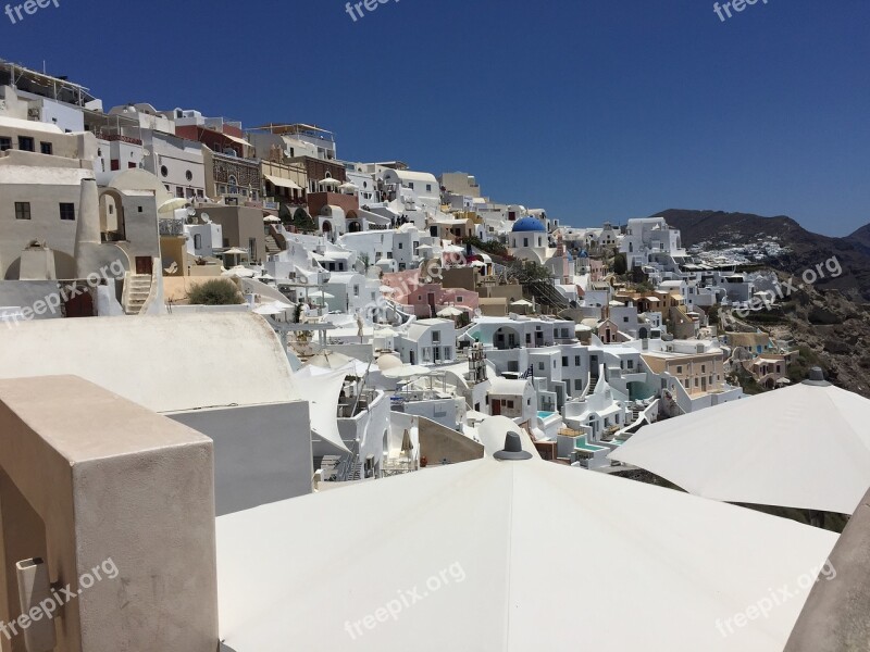 Oia Santorini Greece Free Photos