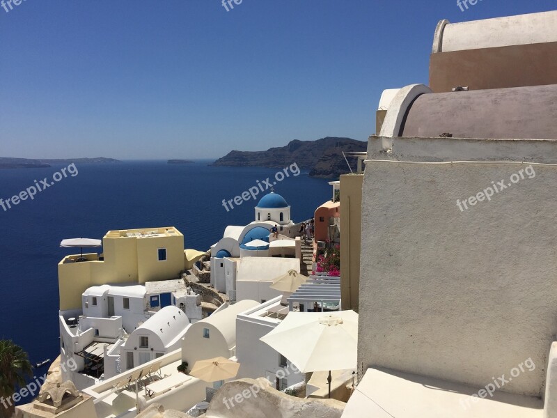 Oia Santorini Greece Free Photos