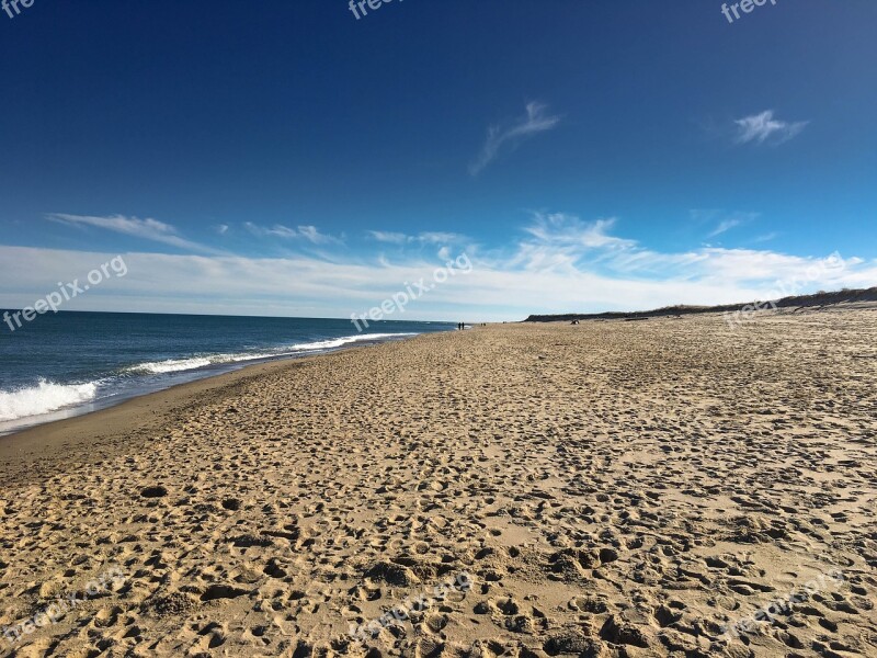 Beach Sky Sand Ocean Sea