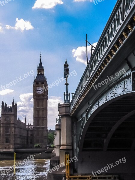 London Britain River Thames City United Kingdom