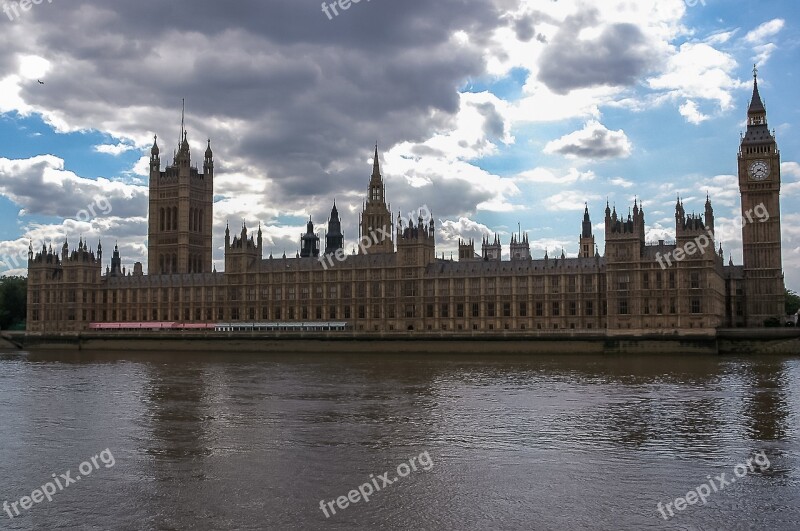 London Britain River Thames City United Kingdom